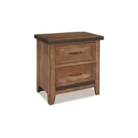 Ts-br-3502-cyb-c Intercon Furniture Taos Bedroom Furniture Nightstand