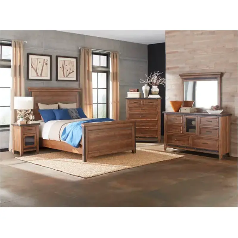 Ts-br-3565qk-cyb-rs Intercon Furniture Taos Bedroom Furniture Bed