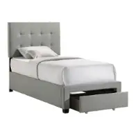 Ub-br-kcytwn Intercon Furniture Upholstered Beds Bedroom Furniture Bed