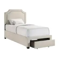 Ub-br-trptwn Intercon Furniture Upholstered Beds Bedroom Furniture Bed