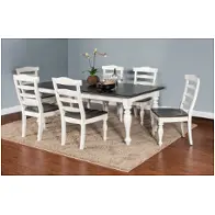 1015ec Sunny Designs Carriage House Dining Room Furniture Dining Table