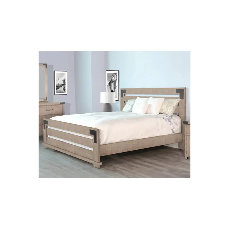 2357dr-ek Sunny Designs Desert Rock Bedroom Furniture Bed