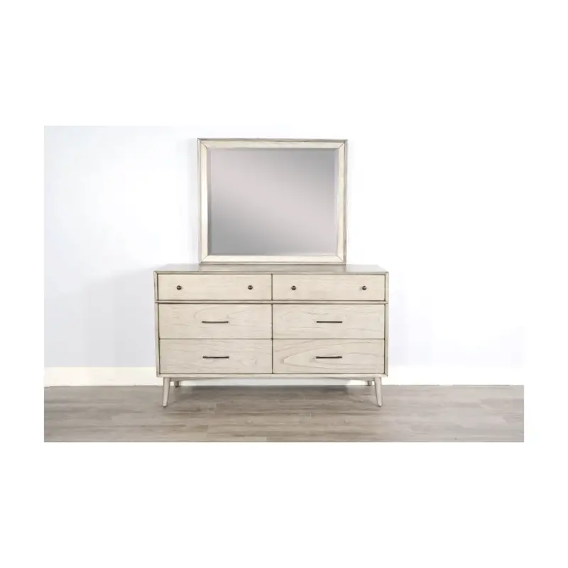 2336mg-d6 Sunny Designs American Modern - Grey Bedroom Furniture Dresser