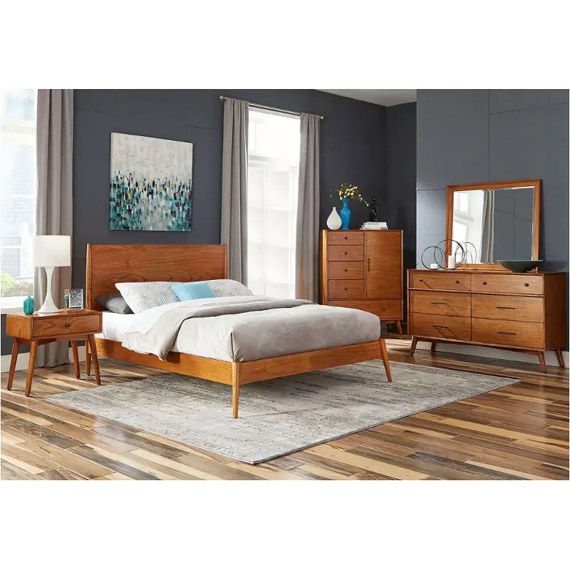 2336cn-q Sunny Designs American Modern - Cinnamon Bedroom Furniture Bed