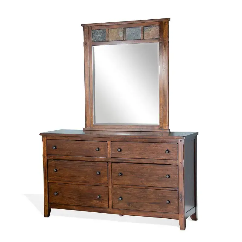 2334dc-d2 Sunny Designs Santa Fe Bedroom Furniture Dresser