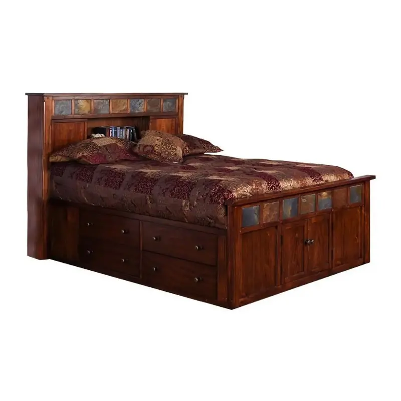 2334dc-sek Sunny Designs Santa Fe Bedroom Furniture Bed