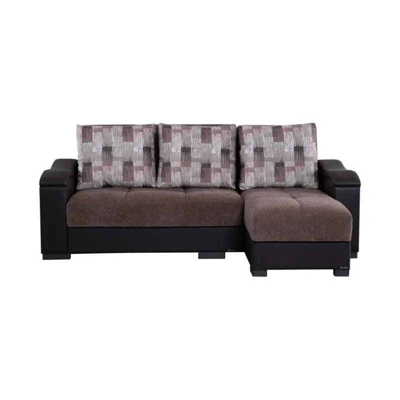 Sleeper Sectional - Brown