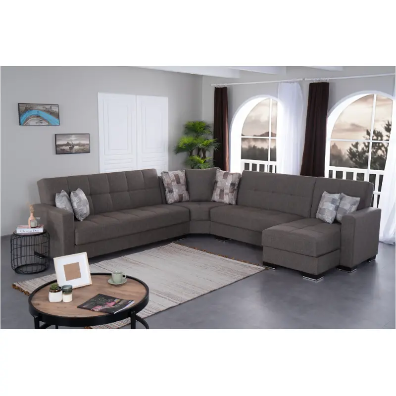 Sectional - Brown