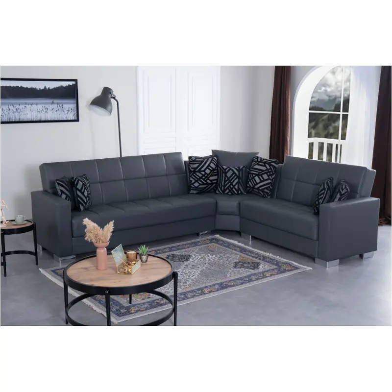 Sectional - Gray Pu