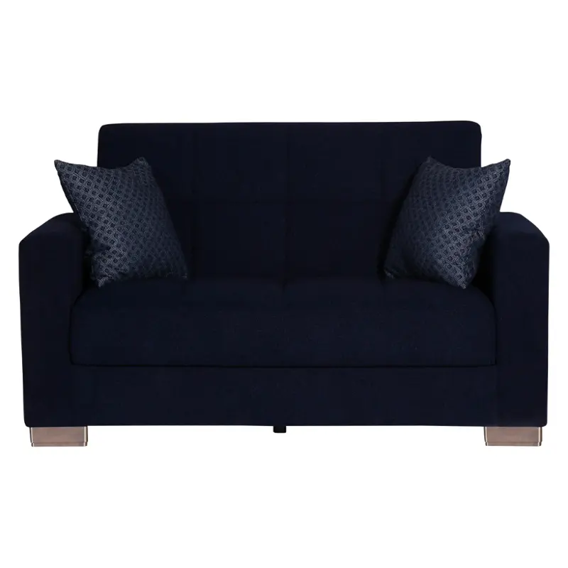 Cosmo-loveseat-04-957 Kilim Furniture Cosmo - Navy Living Room Furniture Loveseat