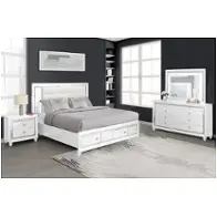 Carlyle-white-52685-bedroom Bella Furniture 52685 - White