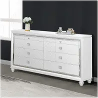 52685-dr Bella Furniture Carlyle - White Bedroom Furniture Dresser