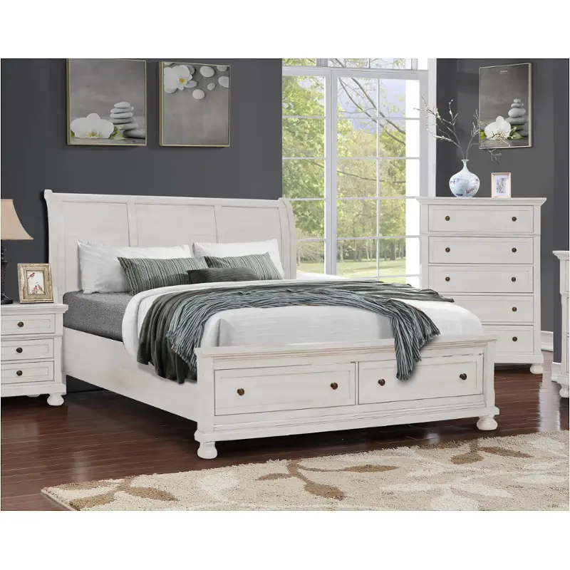 52739q Bed Bella Furniture Verona - White Bedroom Furniture Bed