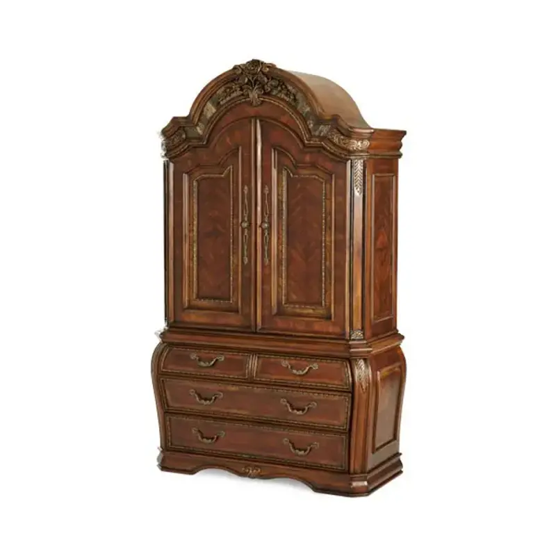 67080-52 Aico Furniture Oppulente Sienna Spice Bedroom Furniture Armoire