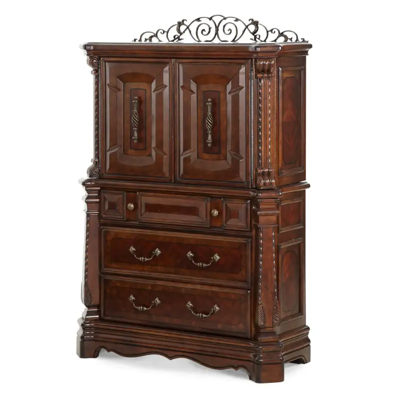 70070b-54 Aico Furniture Windsor Court Bedroom Furniture Chest