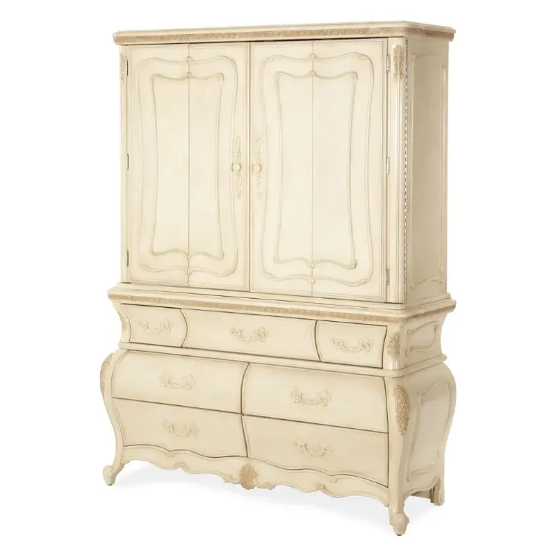 54071-04 Aico Furniture Lavelle Blanc Bedroom Furniture Chest