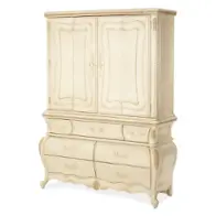 54071-04 Aico Furniture Lavelle Blanc Bedroom Furniture Chest