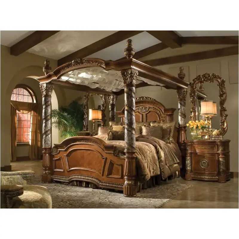 72015t-55-cnck Aico Furniture Villa Valencia Bedroom Furniture Bed