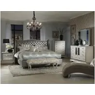 03014-78 Aico Furniture Hollywood Swank Bedroom Furniture Bed