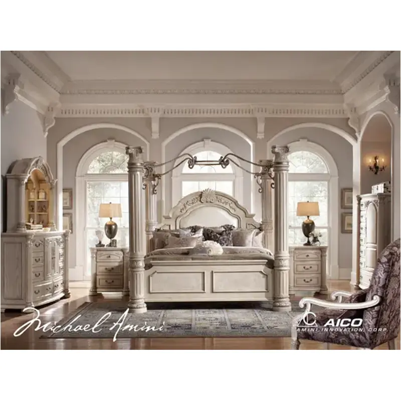 53015r-03-cn Aico Furniture Monte Carlo Ii Bedroom Furniture Bed