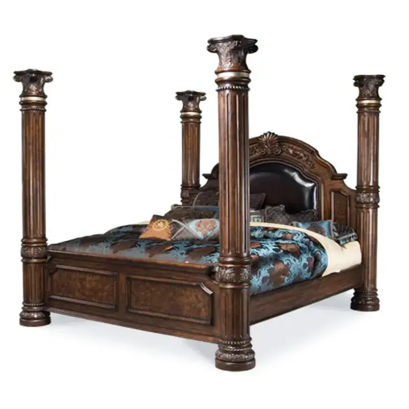 53015r-46-ck Aico Furniture Monte Carlo Ii Bedroom Furniture Bed