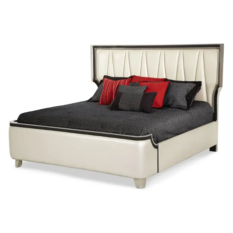 06024-93 Aico Furniture Beverly Blvd Bedroom Furniture Bed