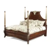 79010-40 Aico Furniture Imperial Court Bedroom Furniture Bed