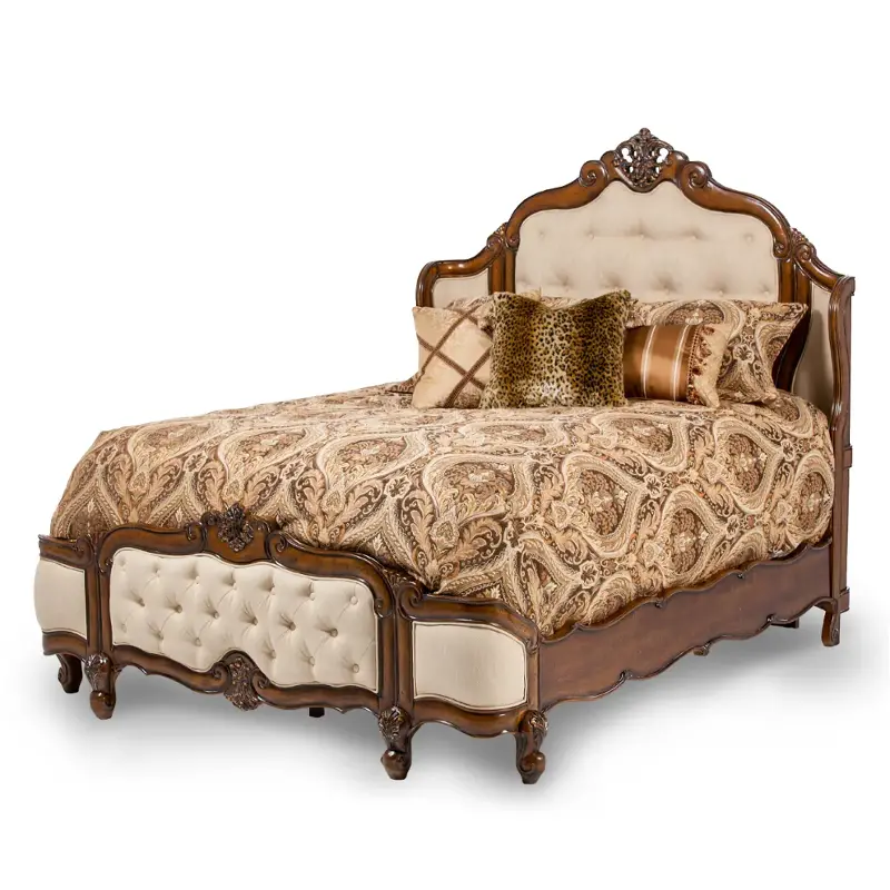 54012-34 Aico Furniture Lavelle Melange Bedroom Furniture Bed