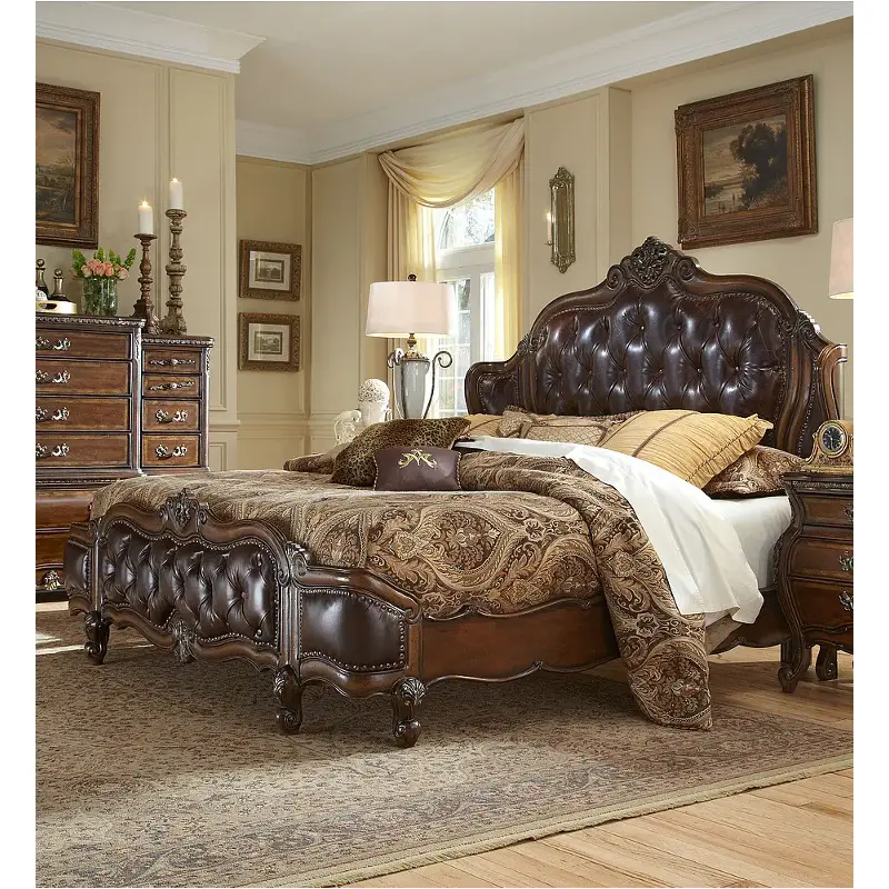 54012l-34 Aico Furniture Lavelle Melange Bedroom Furniture Bed