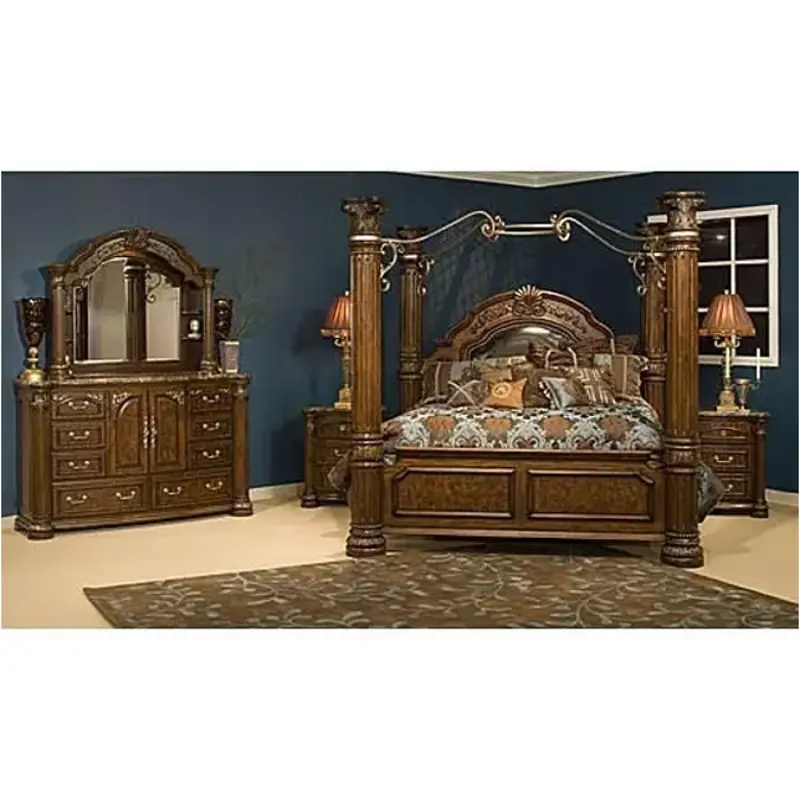 53010r-46-cn Aico Furniture Monte Carlo Ii Bedroom Furniture Bed