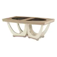 08002b-13 Aico Furniture Overture Dining Room Furniture Dining Table