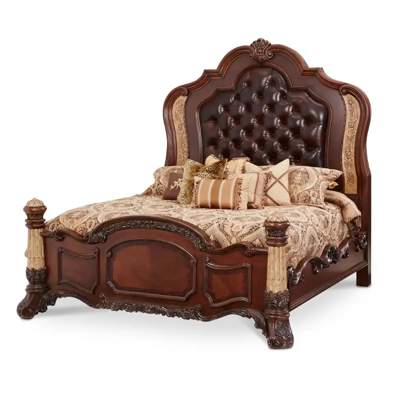 61025-29 Aico Furniture Victoria Palace Bedroom Furniture Bed