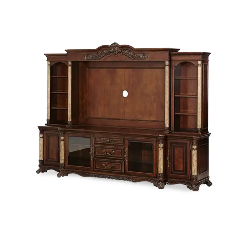 61092-29 Aico Furniture Victoria Palace Home Entertainment Furniture Entertainment Center