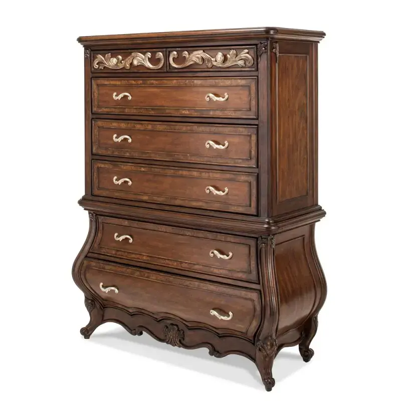 09070-229 Aico Furniture Platine De Royale - Light Espresso Bedroom Furniture Chest