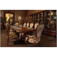 09002-229 Aico Furniture Platine De Royale - Light Espresso Dining Room Furniture Dining Table