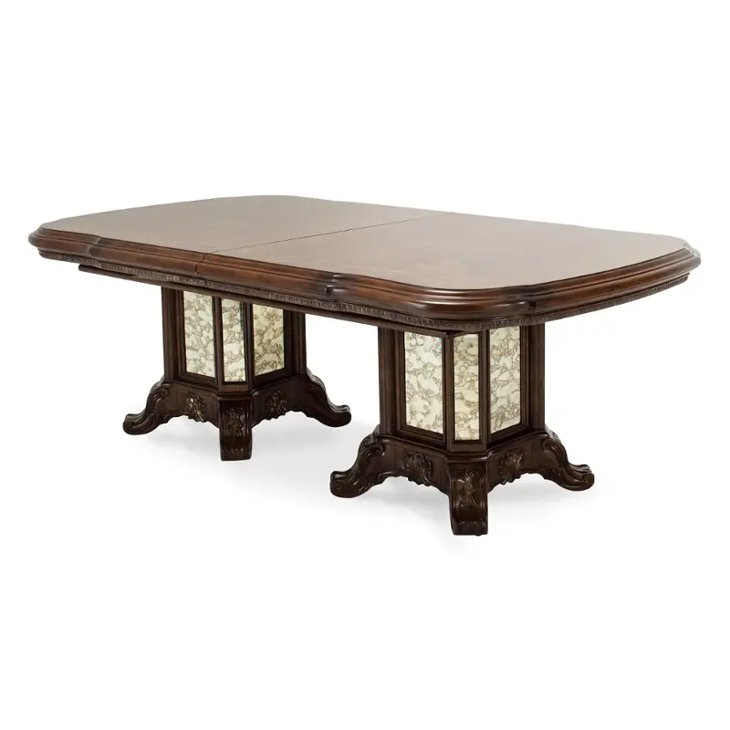 09002b-229 Aico Furniture Platine De Royale - Light Espresso Dining Room Furniture Dining Table