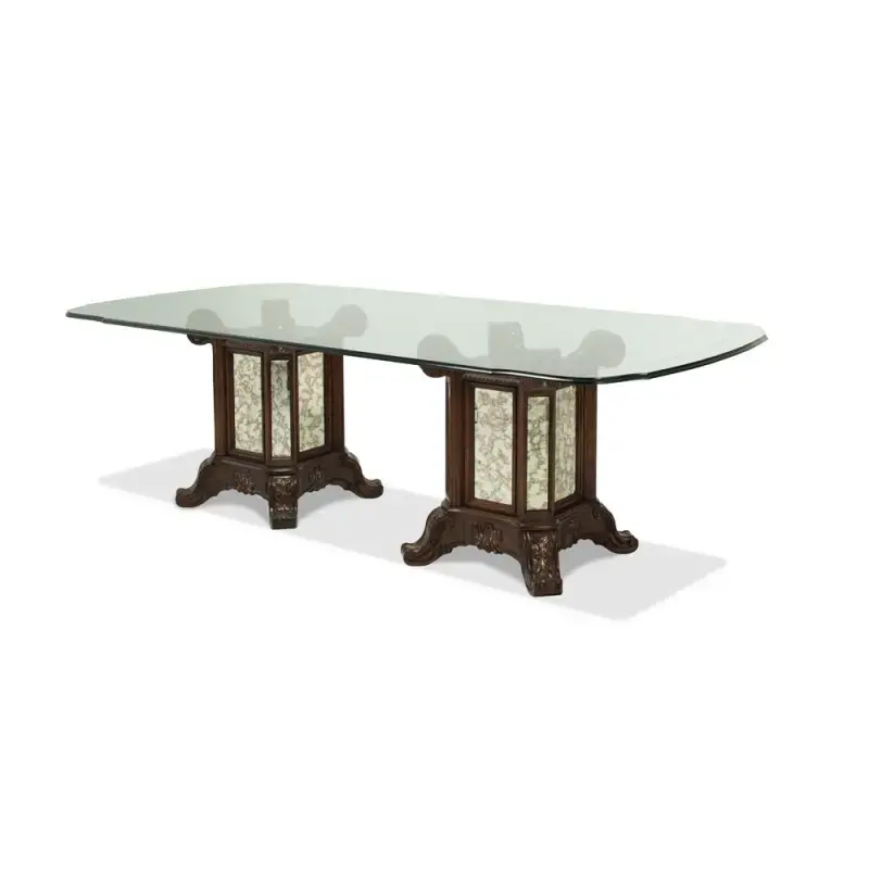 09001-229 Aico Furniture Platine De Royale - Light Espresso Dining Room Furniture Dining Table