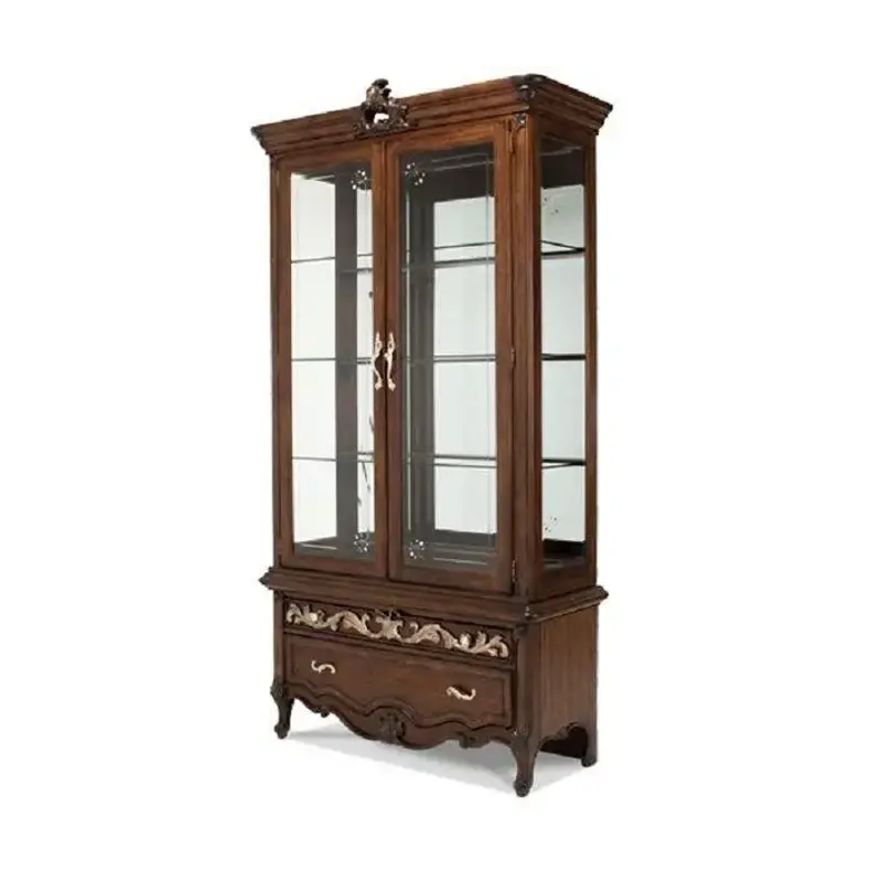 09505-229 Aico Furniture Platine De Royale - Light Espresso Dining Room Furniture Curio