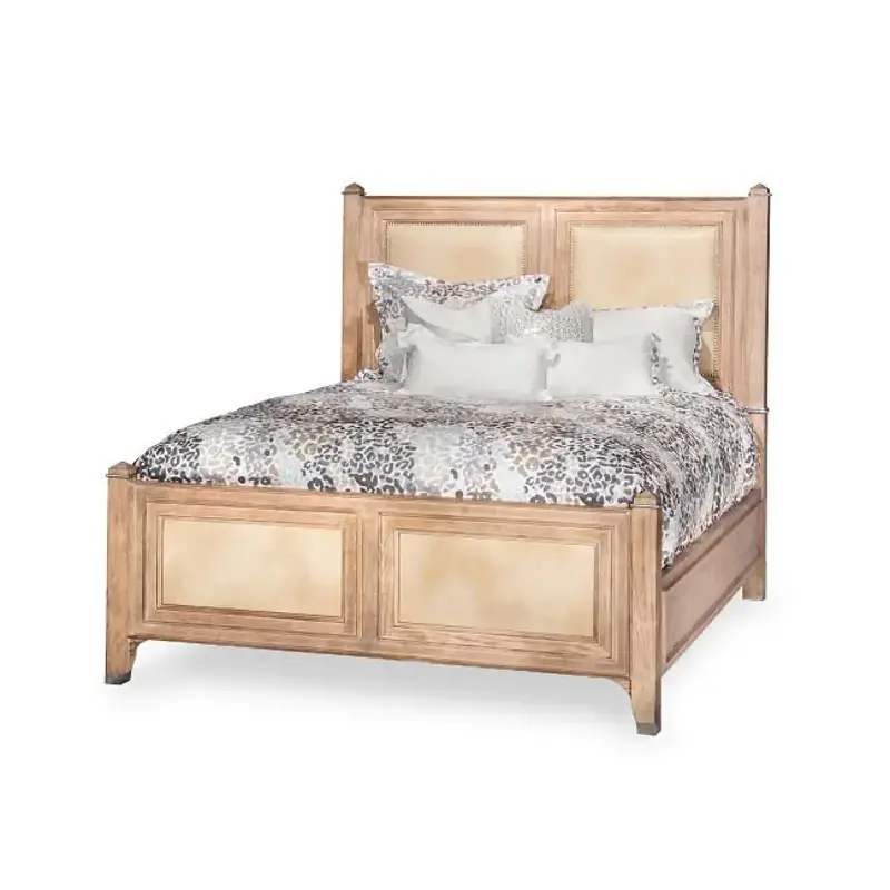 80020-102 Aico Furniture Biscayne West - Sand Bedroom Furniture Bed