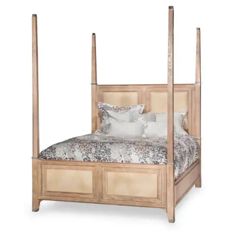 80010-102-ps Aico Furniture Biscayne West - Sand Bedroom Furniture Bed