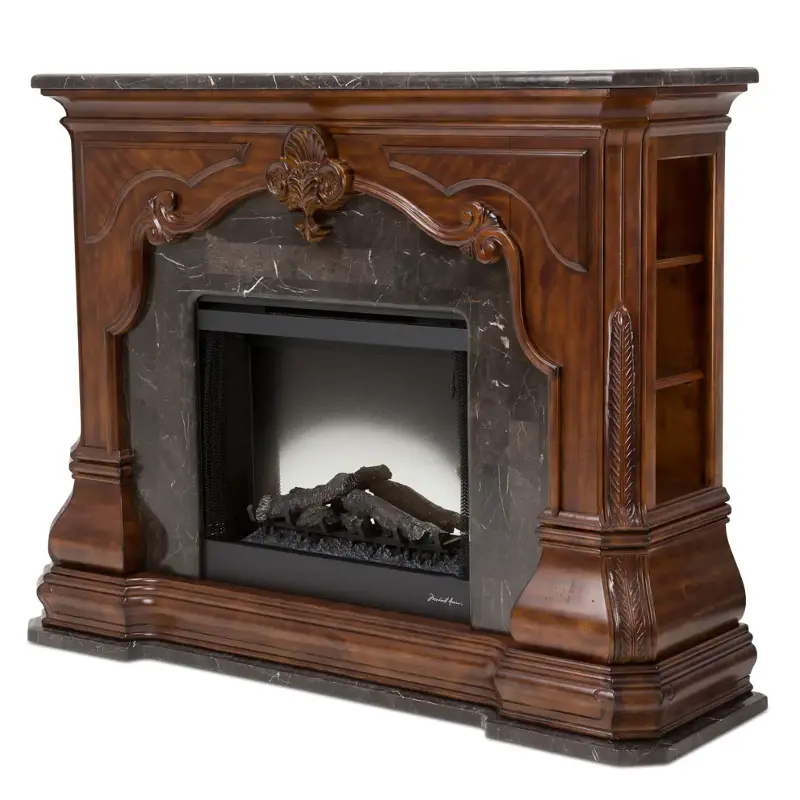 34220f-34 Aico Furniture Tuscano - Melange Accent Furniture Fireplace