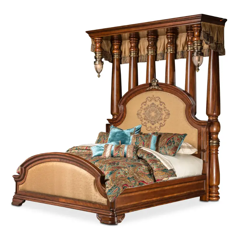 9050000ekcan-402 Aico Furniture Grand Masterpiece Bedroom Furniture Bed