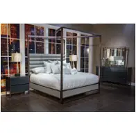 9010000ck-809 Aico Furniture Metro Lights Bedroom Furniture Bed