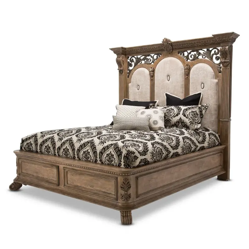 9053022-207 Aico Furniture Villa Di Como-heritage Bedroom Furniture Bed