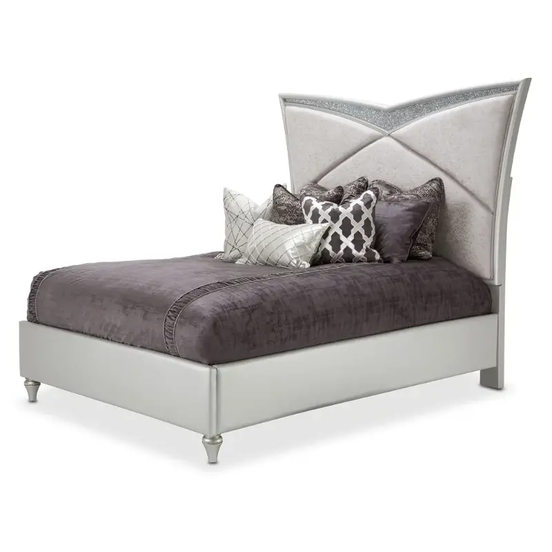 9019134-118 Aico Furniture Melrose Plaza Bedroom Furniture Bed