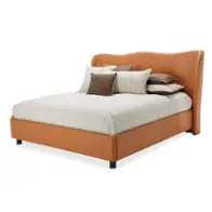 9029012-812 Aico Furniture Cosmopolitan 21-orange Bedroom Furniture Bed