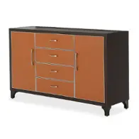 9029050-812 Aico Furniture Cosmopolitan 21-orange Bedroom Furniture Dresser