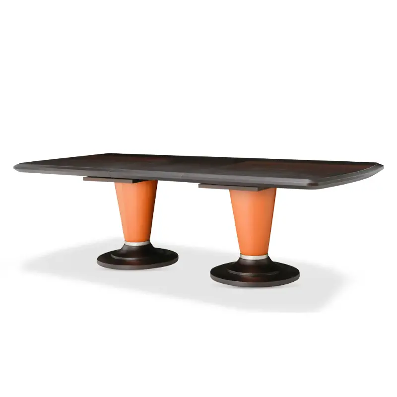 9029002b-812 Aico Furniture Cosmopolitan 21-orange Dining Room Furniture Dining Table