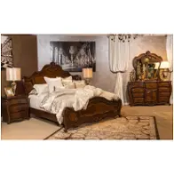 9057014-214-ck Aico Furniture La Bourges Bedroom Furniture Bed