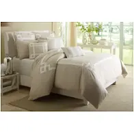 Bcs-qs09-avenu-nat Aico Furniture Avenue A Bedding Comforter